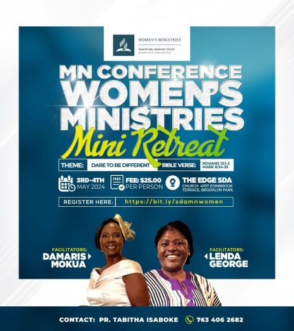 Minnesota Women Ministry Mini-retreat registration link